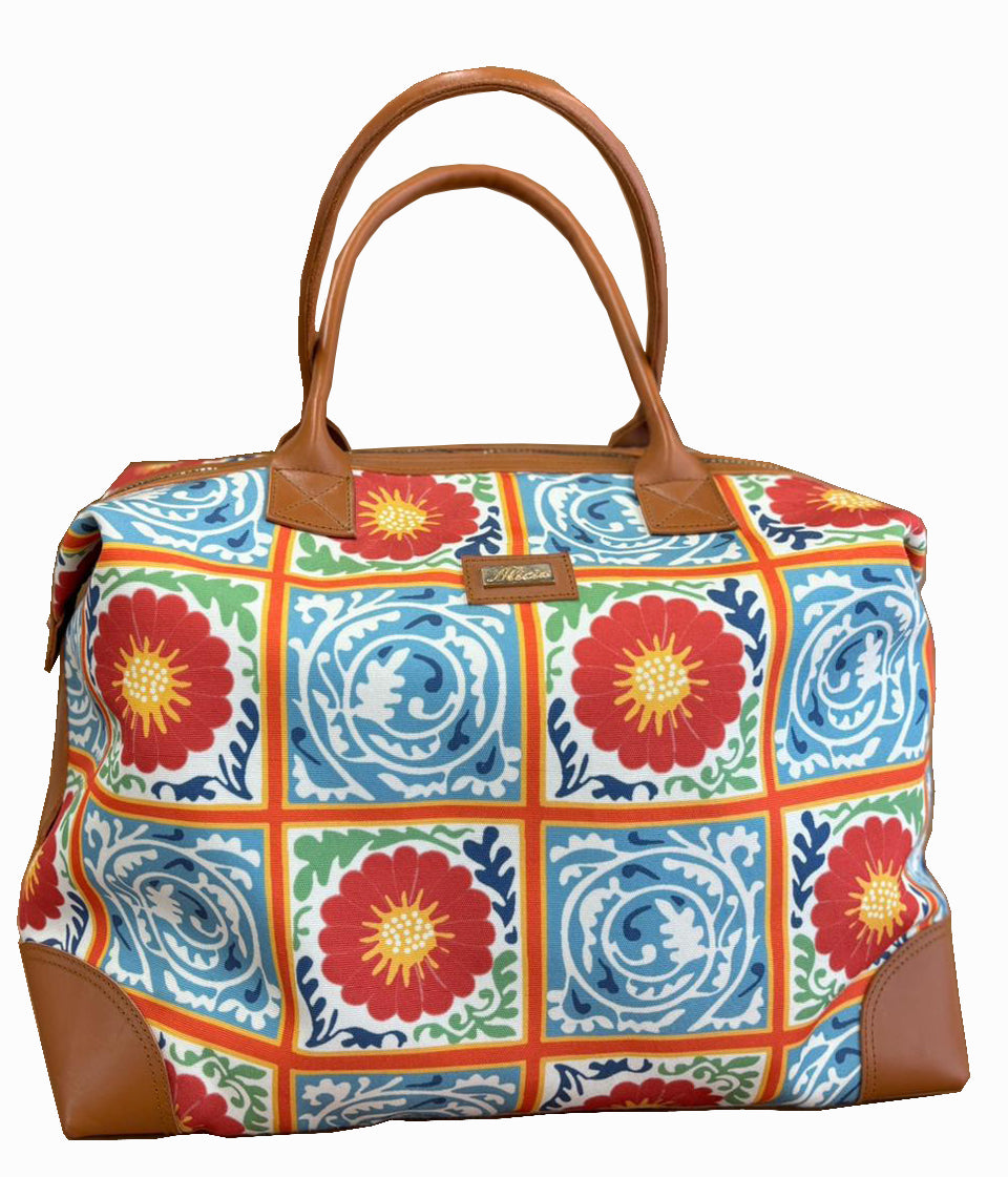 Travel Bag large William Morris blue