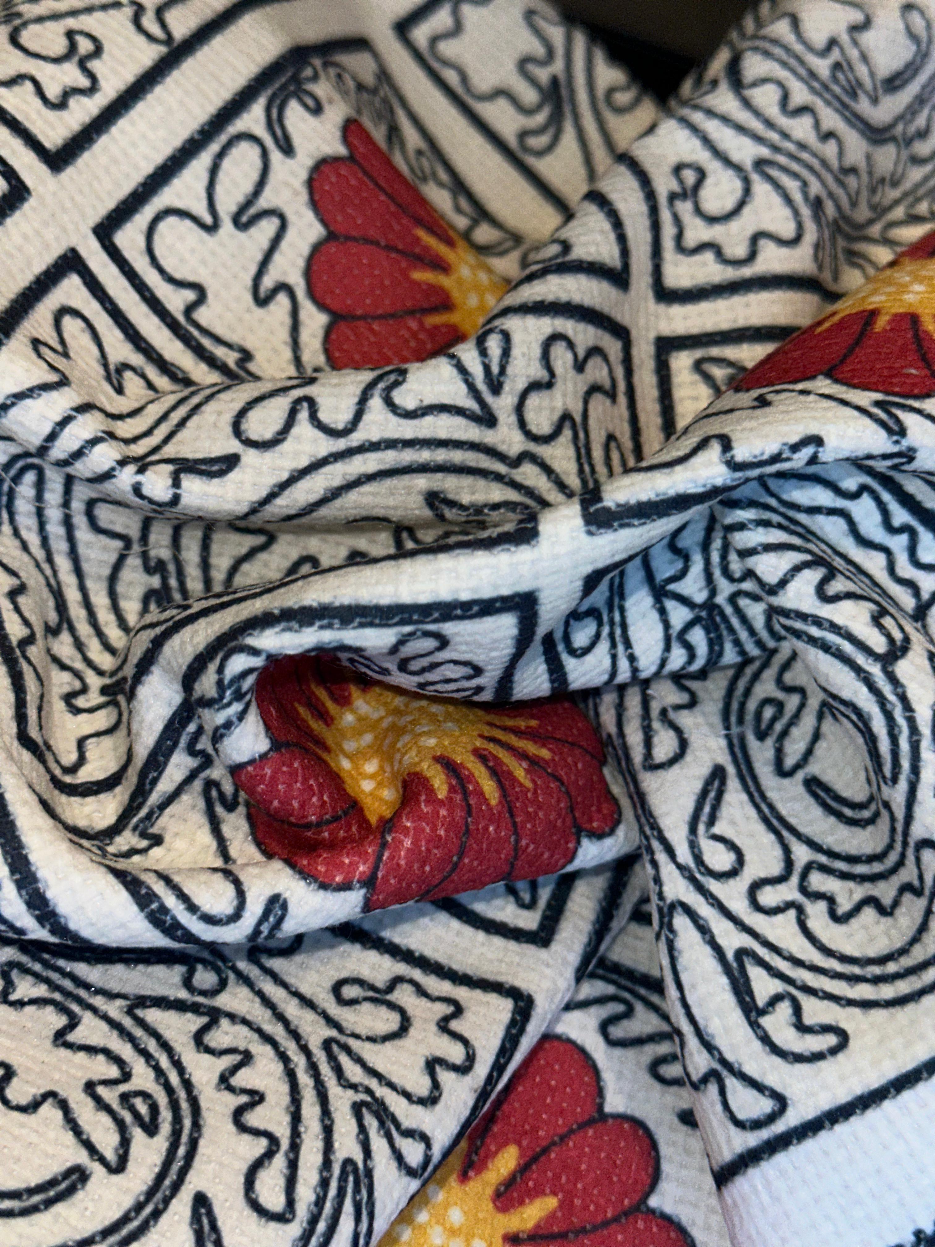 Fabric-William Morris Black & White-FNWM1WM3000G