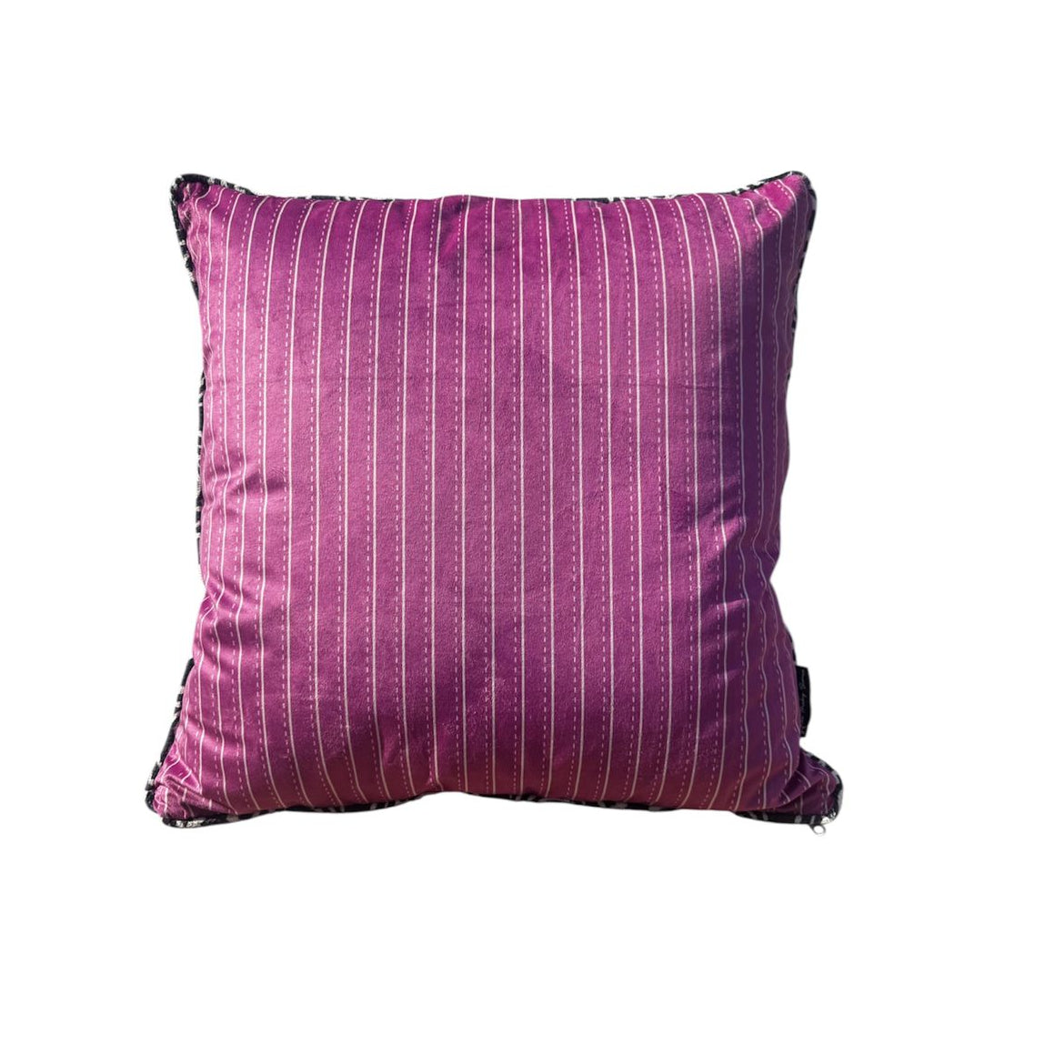 Cushion Rayas magenta