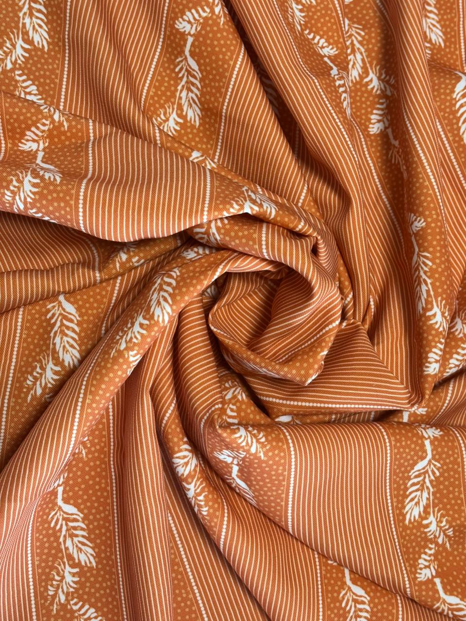 FABRIC- Aleksy Orange- FCCMA1-ALX-3025-O