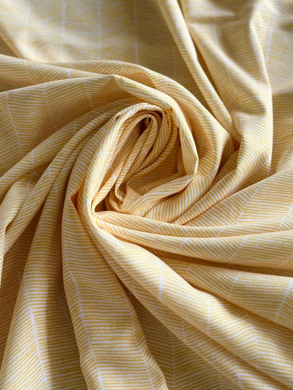 Fabric - Zig Zag Yellow -FCCMA1-ZZ-3039-M