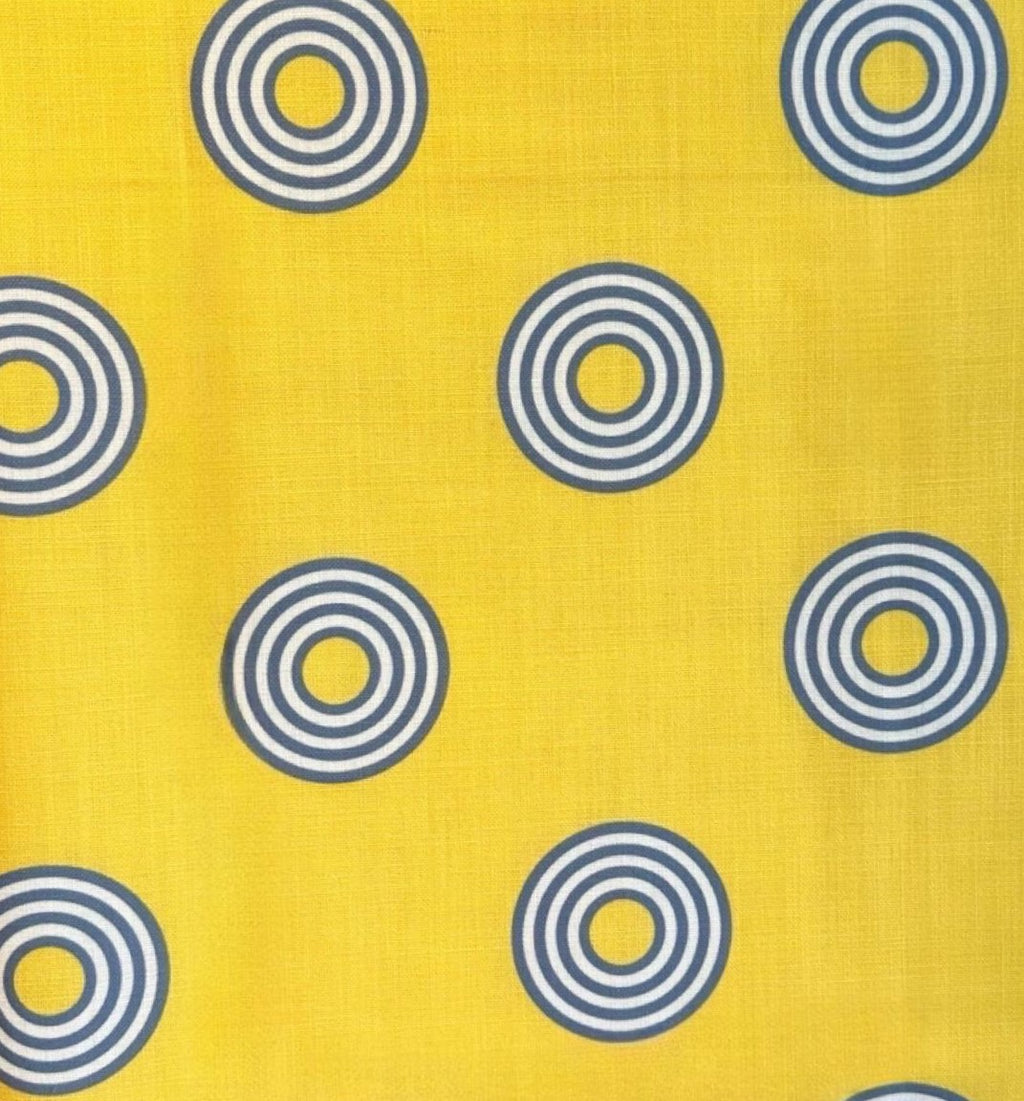 Circulos Blue & Yellow