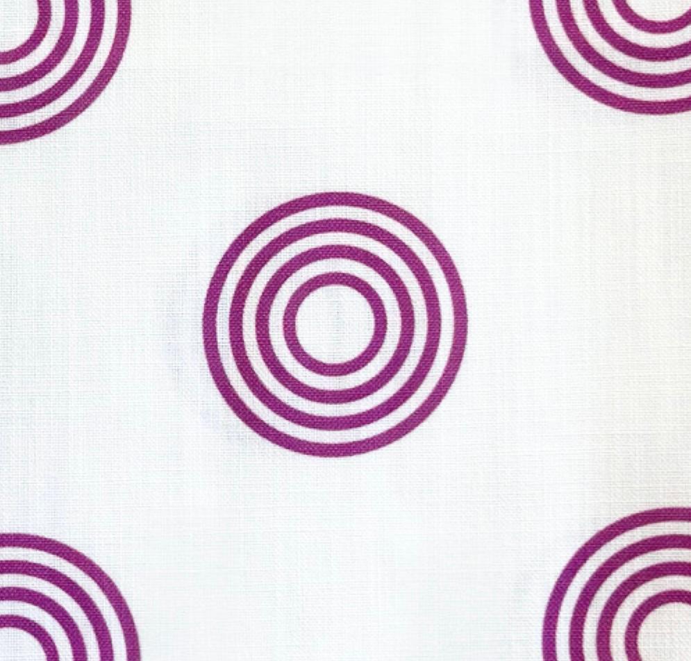 Circulos Monochrome Magenta