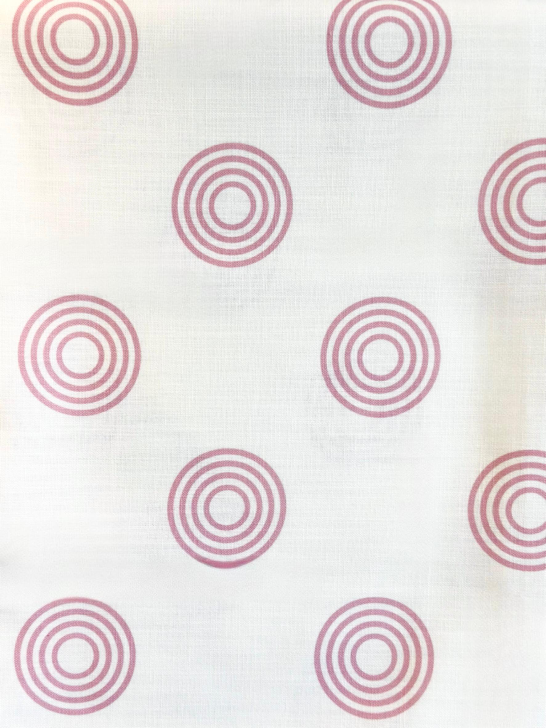 Circulos Monochrome Pink