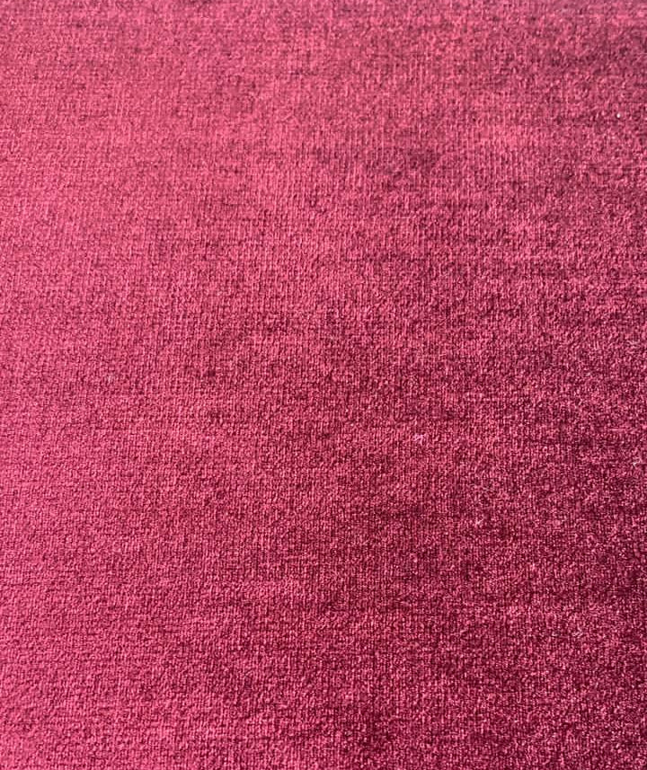 Silkey Velvet Burghandy