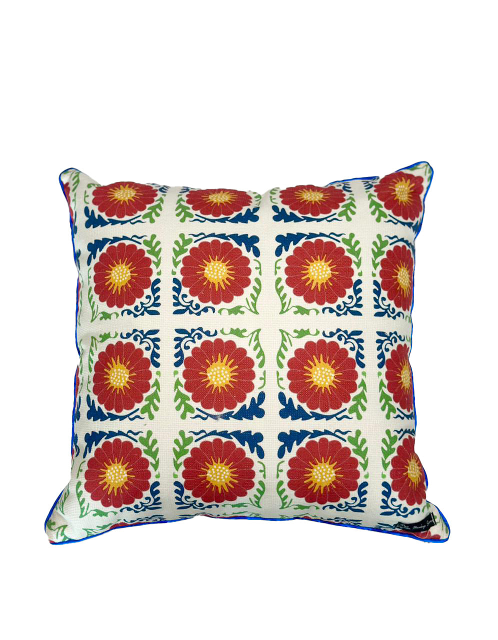 Cushion Pure flower Blue