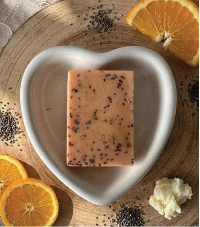 ORANGE & CHIA SEED SOAP