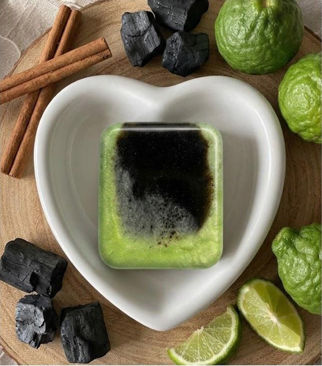CHARCOAL, CINNAMON & BERGAMOT SOAP