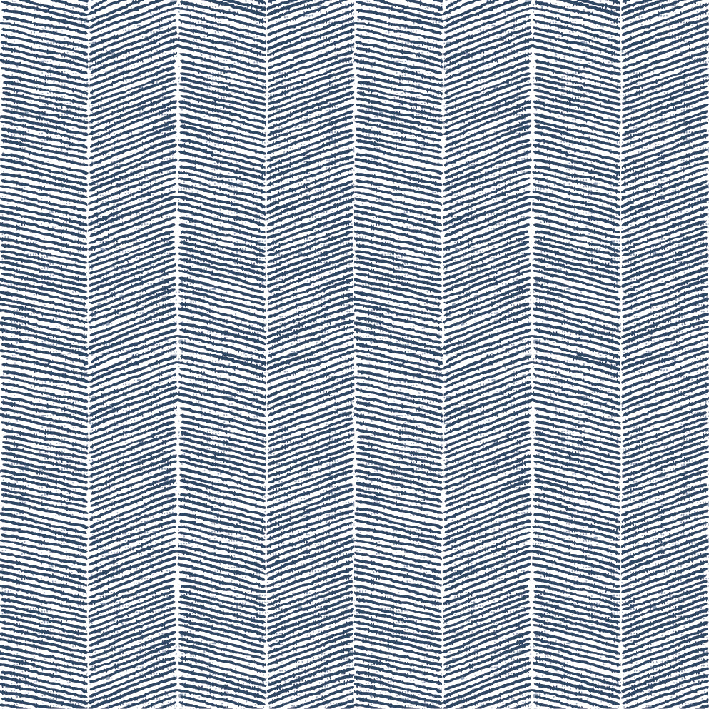 Fabric Zig Zag Blue  -FCCMA1-ZZ-3039-B