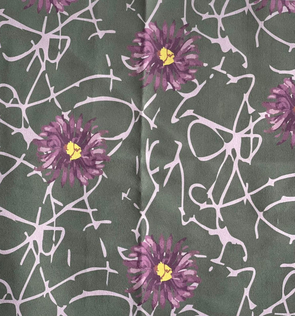 Wild Flower Dark Green