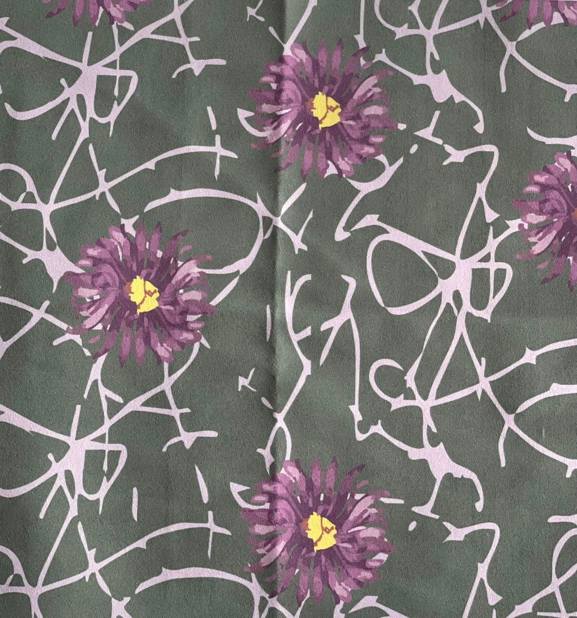 Wild Flower Dark Green