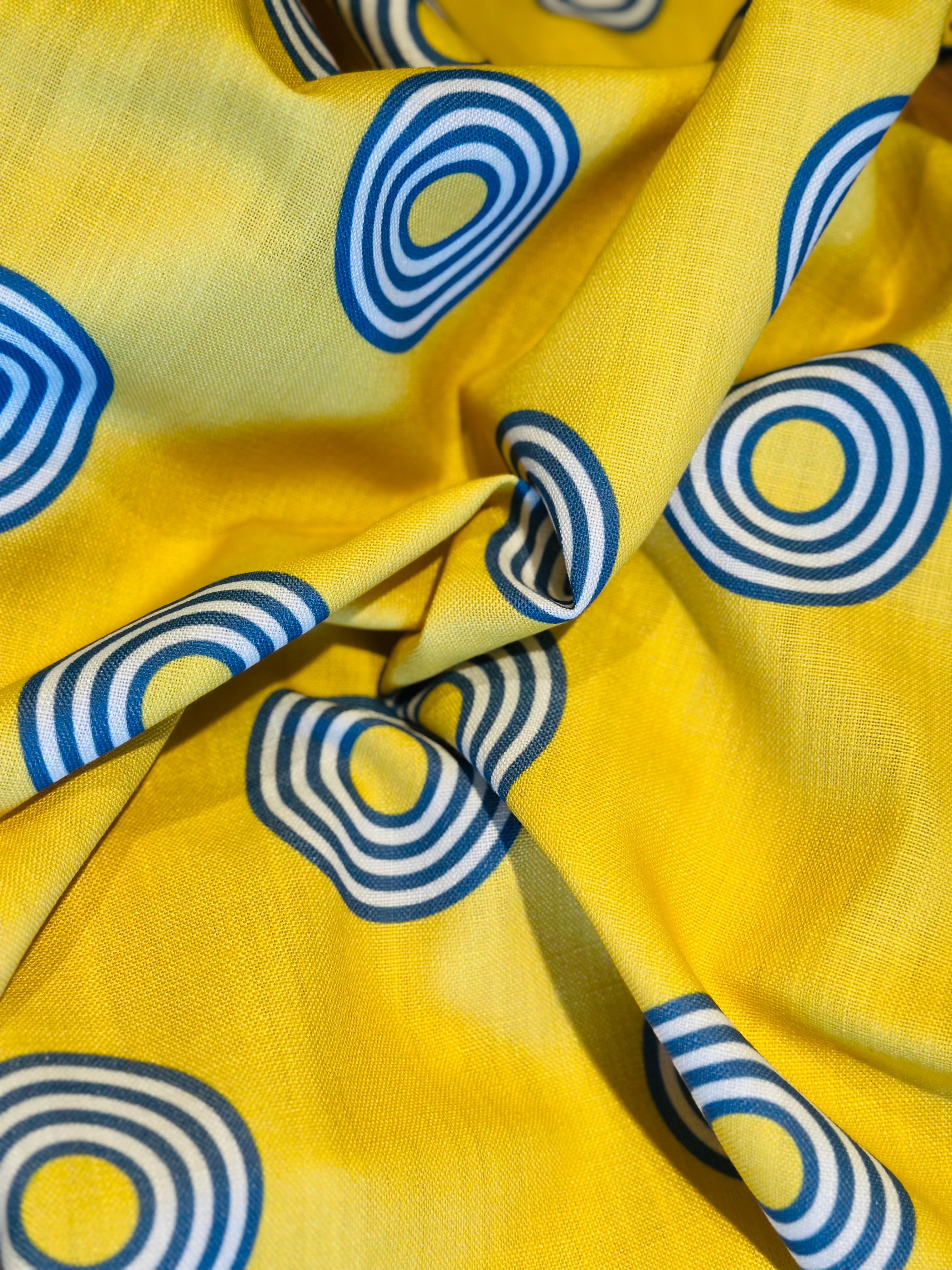 Circulos Blue & Yellow