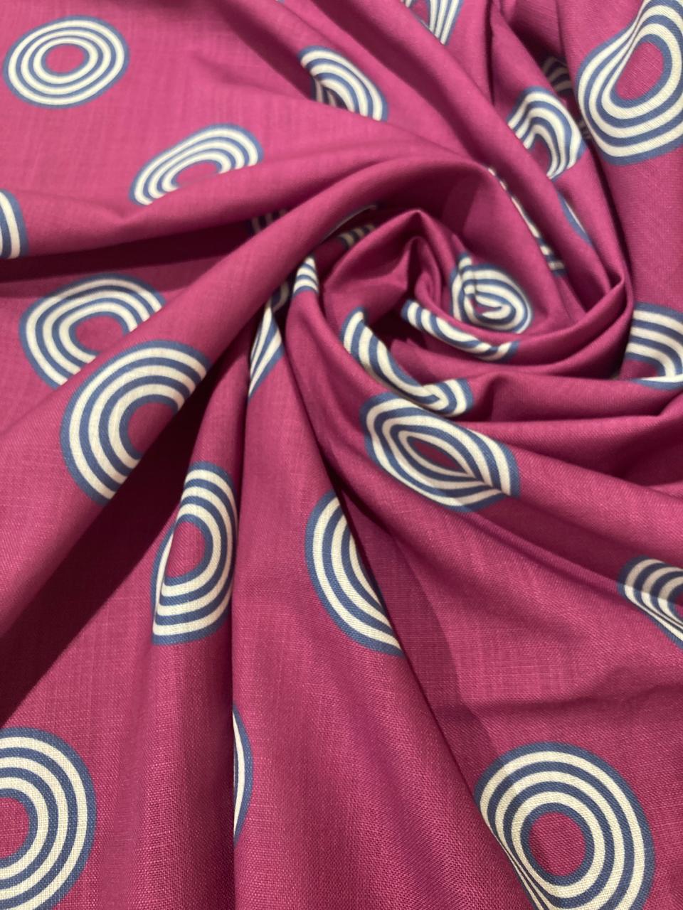 Circulos Blue & Magenta