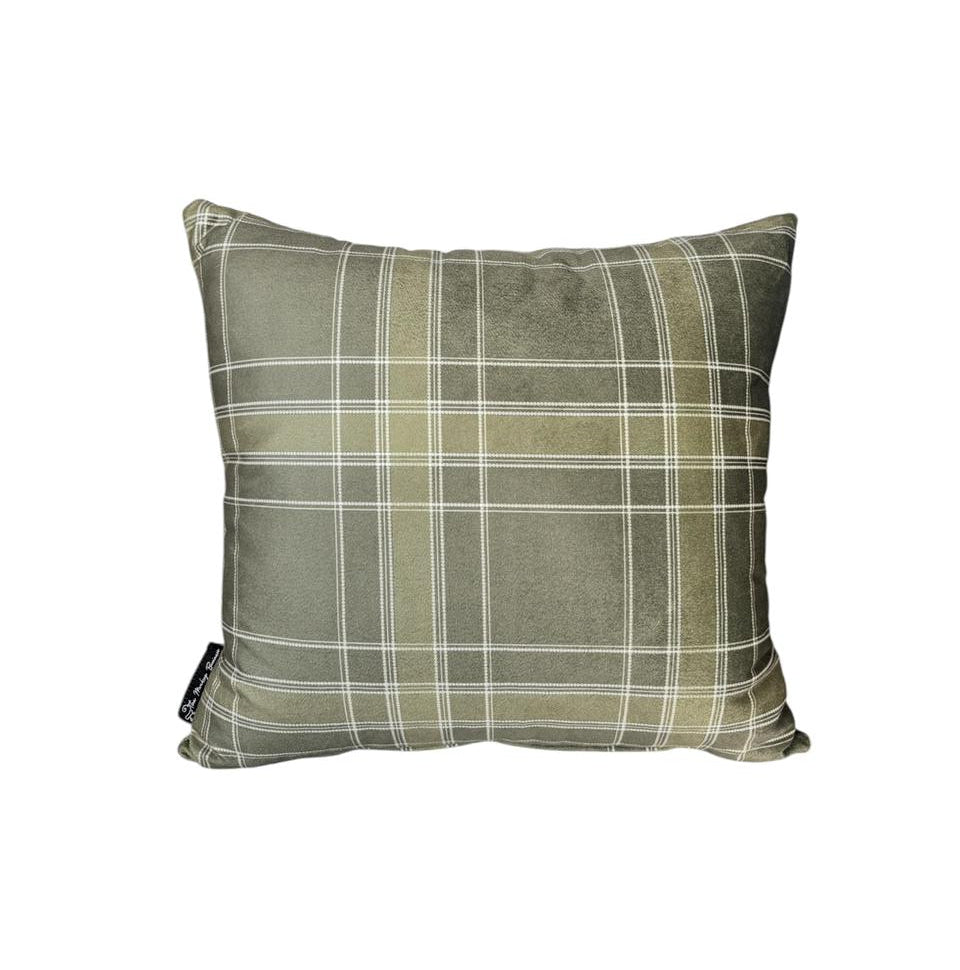 Cushion Carreaux Green